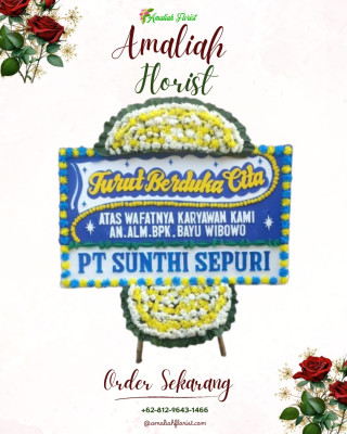 Papan Bunga Duka di Mamajang Luar